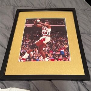 Michael Jordan autographed 8x10 photo